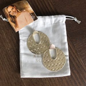 Kendra Scott- Gold Filagree Diane’s